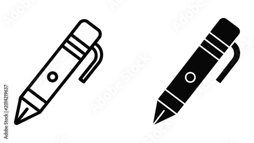Konstfotografi Black and white clipart pencils with erasers