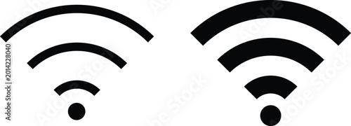 Cuadro en lienzo WiFi Hotspot Icons