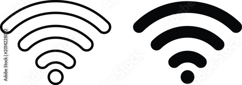 Foto Wireless Connectivity Icon set