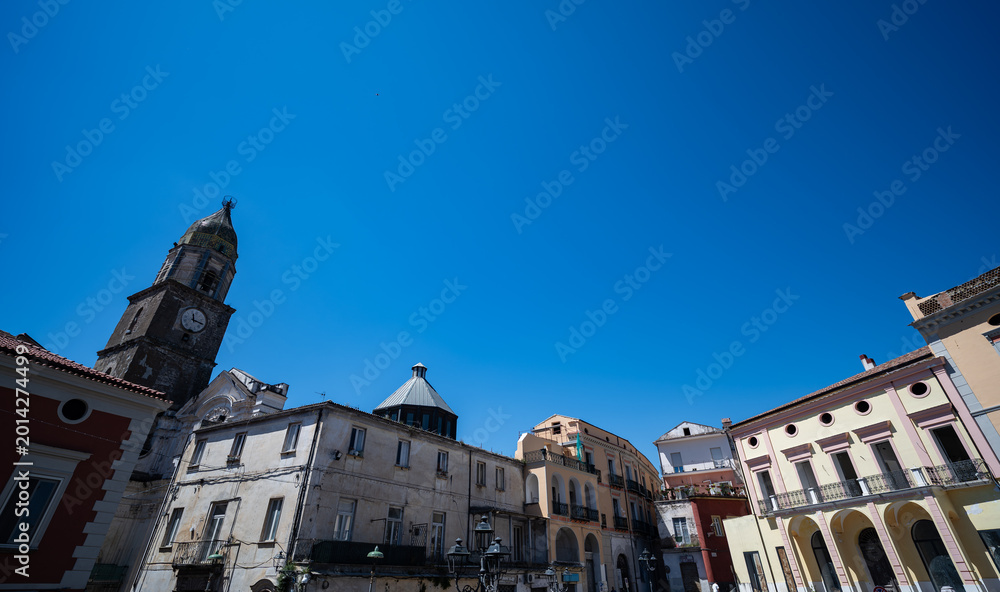 Fototapeta premium Teano, Campania. Glimpses of the historic center