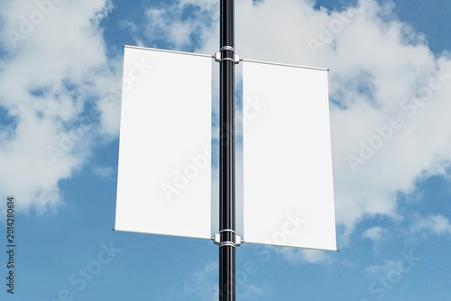 Blank Flag Banner