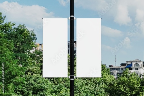 Blank Flag Banner