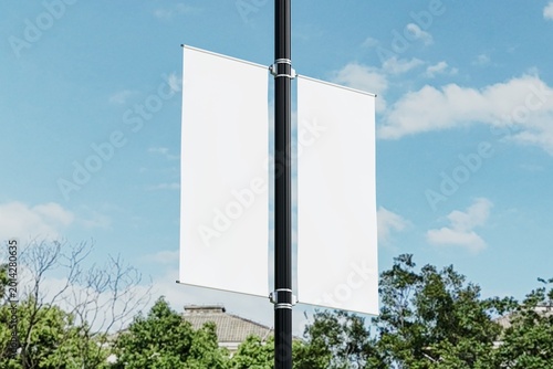 Blank Flag Banner