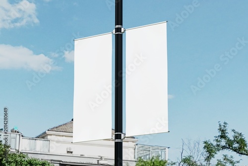 Blank Flag Banner