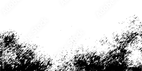 Foto Vector Abstract monochrome expressive textured composition evoking sense rawness artistic expression