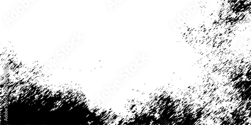 Valokuva Vector Abstract dynamic artwork portrays an elegant interplay of ink and motion, a testament of the creative process and the beauty of imperfection