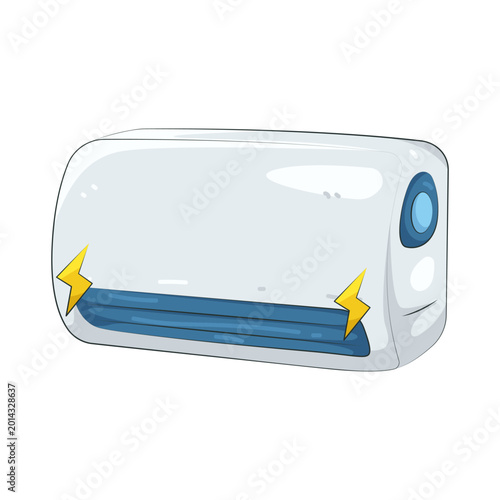 Foto Illustration of an Air Conditioner