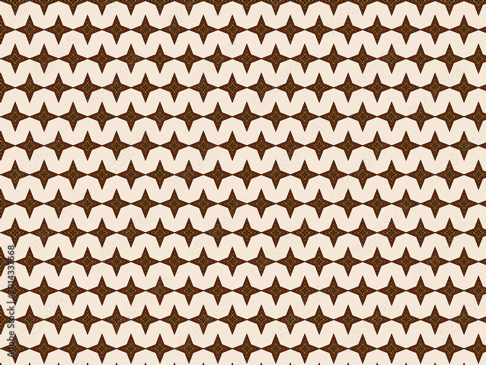 Fototapeta premium Aztec Diamond Pattern Bold Geometric Ethnic Design