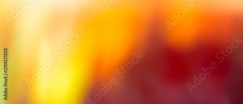 Canvas-taulu Warm sunset abstract background with fiery yellow orange and deep red blurred gr