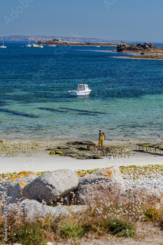 fishing boat on the beach