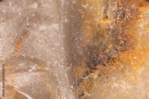 Obraz na plátne Macro detailed abstract image of a stone.