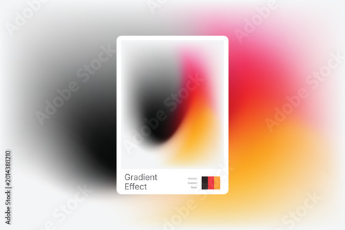 Fluid Vibrant Gradient Background Texture with Colorful Abstract Blurry Background