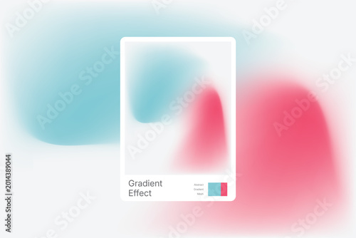 Fluid Vibrant Gradient Background Texture with Colorful Abstract Blurry Background