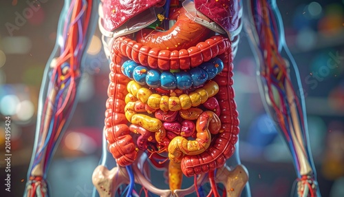 A vibrant exploration of the human interior