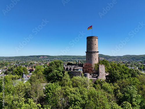Fotografía View of Godesburg Castle in Bonn Bad Godesberg on the Rhine