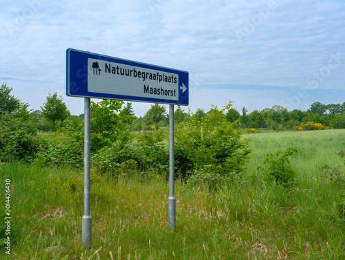 Natural burial ground || Natuurbegraafplaats Maashorst bij Schaijk, Noord-Vrabant province, The Netherlands