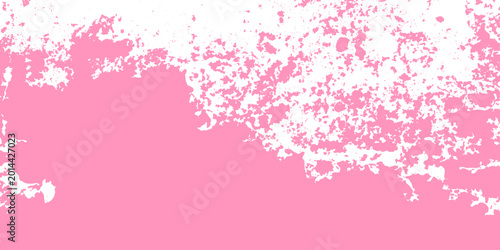 Tableau sur toile A beautiful watercolor illustration of a pink floral heart frame featuring sprin