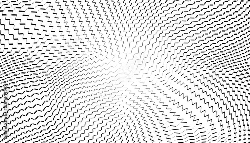 Fotografía Black and white abstract and grunge pattern for modern background and design element