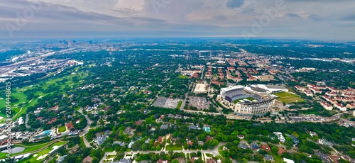 Bild auf Leinwand Texas Christian University, located in the vibrant city of Fort Worth, Texas, is better known as TCU
