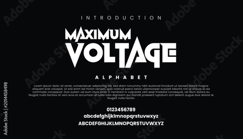 Voltage premium luxury elegant alphabet letters and numbers elegant wedding typography classic serif
