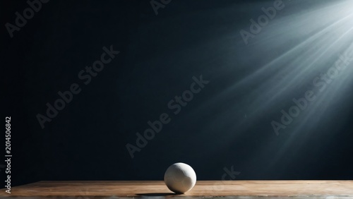 Dramatic Light on Blank Coach Board