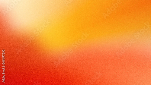 Foto Vibrant orange and red gradient with subtle grain texture creates a warm, energetic backdrop ideal for modern branding, social media graphics, or bold website headers