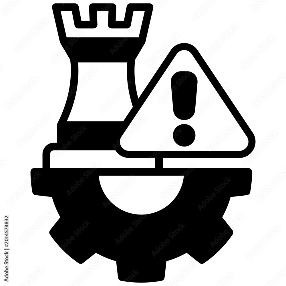 Fototapeta premium Strategy Icon