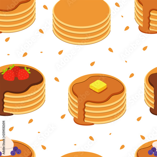Dessert Seamless Pattern