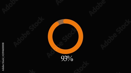 circle loding animation on a white background.Beautiful Circle Loading icon animation.loading progress bar loading animation. 4k Video, 