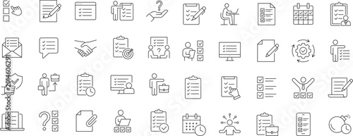 Fotografía Task icon set