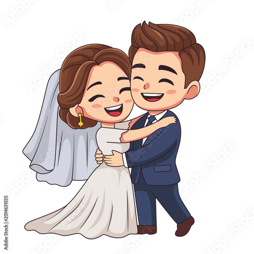 Wedding Couple Character