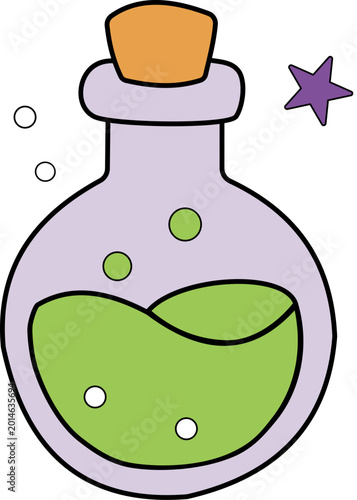 Konstfotografi Gurgling Potion bottle