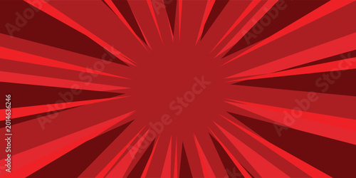 Red comic book background. Pop art halftone style background for magazine, cover, ad, banner, websites