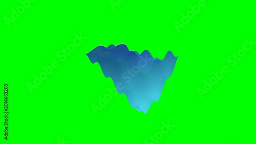 Govern Nepali Aeriferous wave green screen