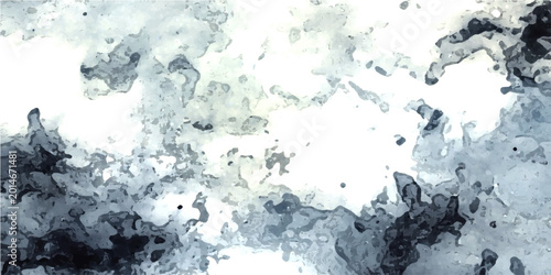 Tableau sur toile Vector Abstract artwork watercolours, blending of shades evoking misty ambiance