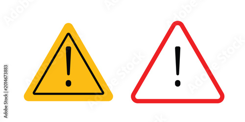 Foto Attention icon elements. icon in trendy flat and stroke style
