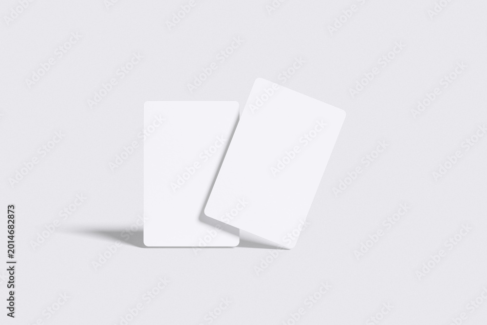 Naklejka premium Realistic Tarot Card Blank