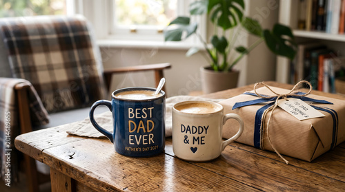 Cozy Father's Day celebration with 