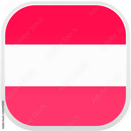 Austria National Flag - Flat Design Icon - Rounded Square Free Download Austria National Flag - Flat Design Icon - Rounded Square - GFXLoad