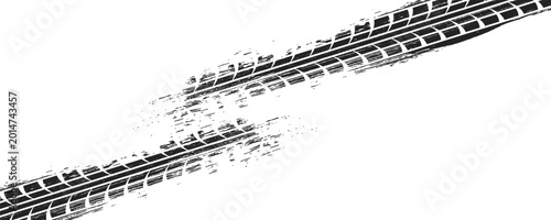 Konstfotografi Car tread silhouette