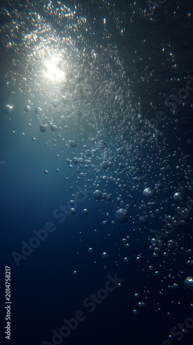 blue water background