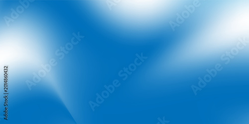 Abstract smooth blue gradient background with soft flowing shapes and glossy light effects. Perfect for modern presentations, websites, and digital wallpapers.