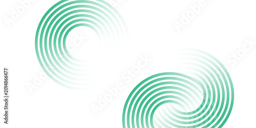 фотографія Green white abstract background overlap layer on bright space with circles effect decoration