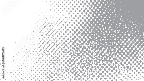 Distressed vector texture with retro halftone pattern