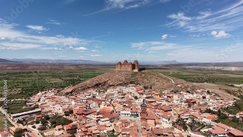 Municipio de la Calahorra en la provincia de Granada, España