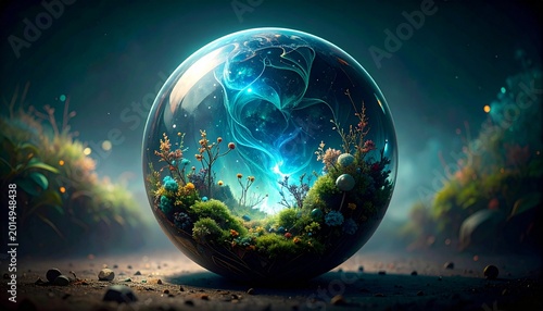 planet earth in space