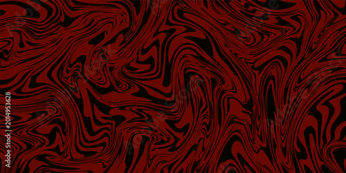 Vector abstract marble texture fluid flowing effect red color. black and red marble pattern design concept.