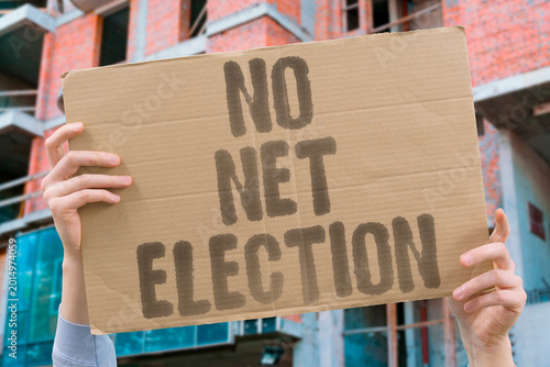Картината върху платно "No Net Election" Internet shutdowns frequently coincide with national elections and civil unrest