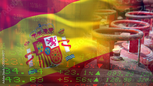Фотография Gas prices in Spain are fluctuating wildly amidst complex geopolitical dynamics