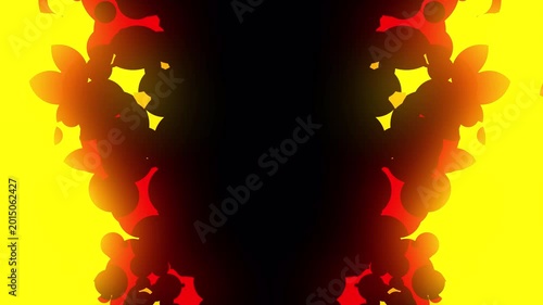 Pillar of Fire element 2d vfx animation on alpha channel